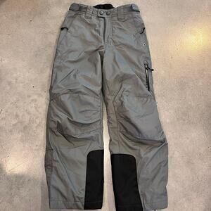 REI Gray Ski Lined Snow Pants Boys size 8 bottoms outerwear